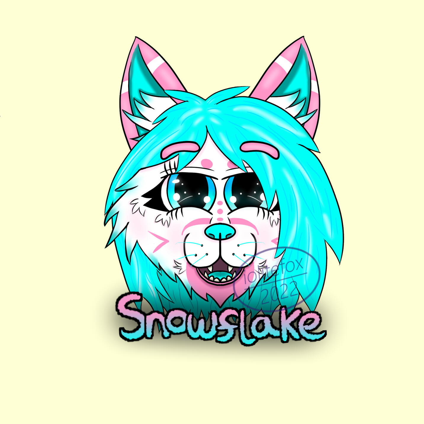 (Old) Flat digital badge for Snowflake on Discord