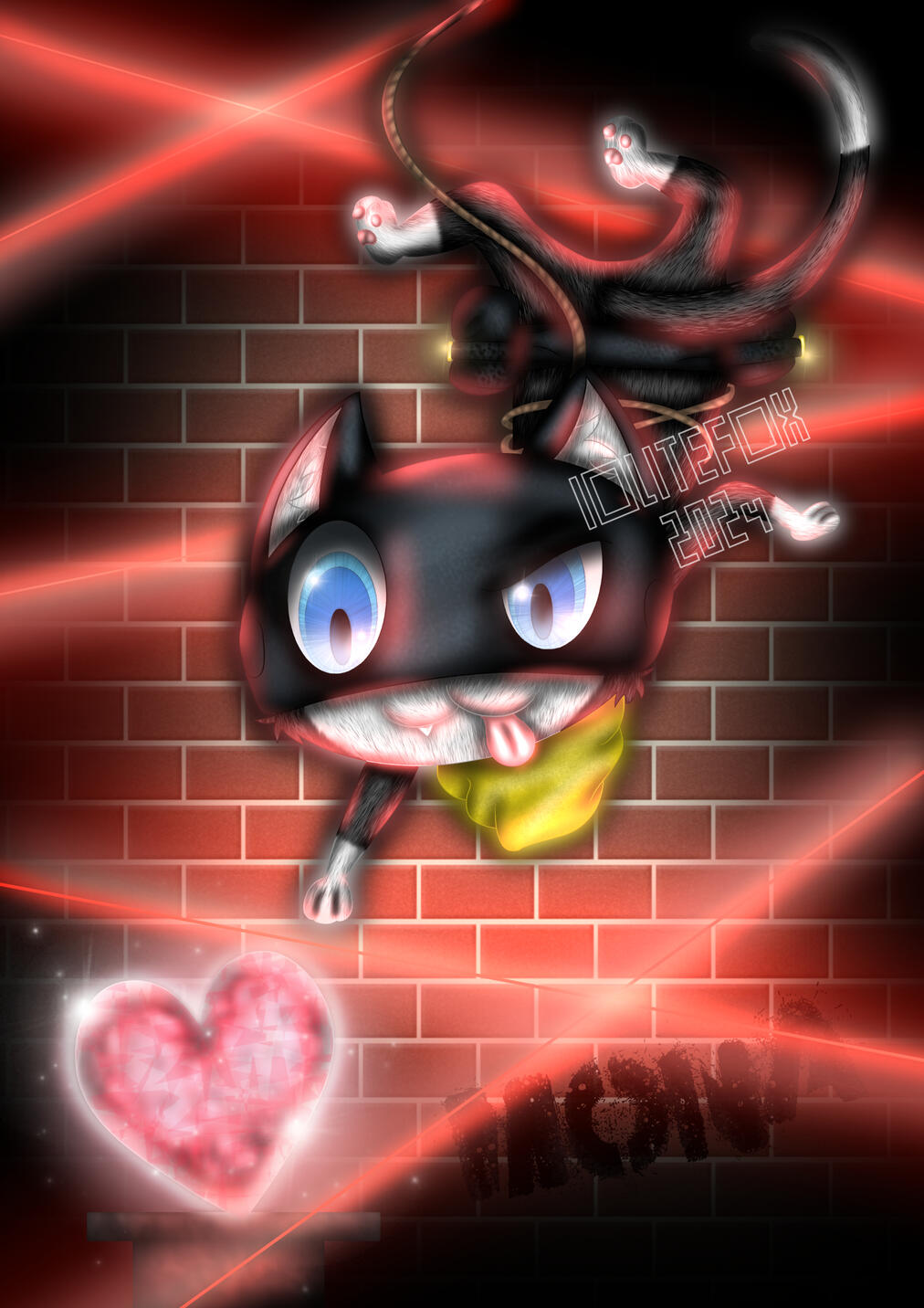 Persona 5 Morgana fanart (personal)