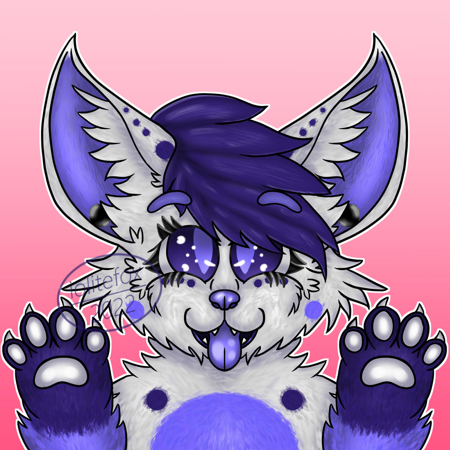 Detailed bust of iolite Essence. (iolite's)