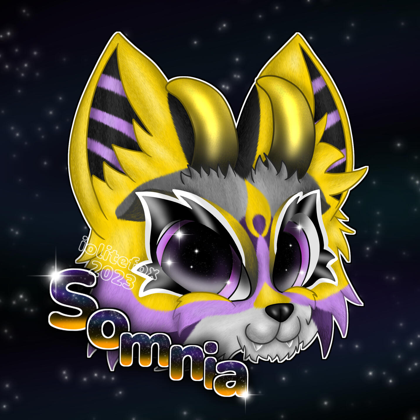 Chibi badge of Somnia (Personal art)