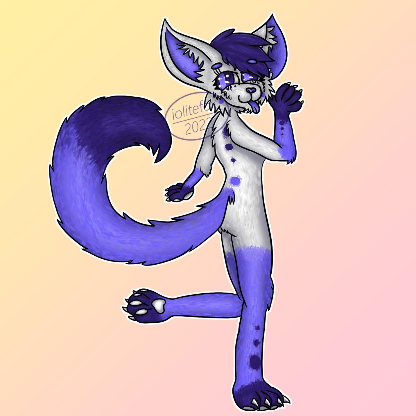 Detailed full body of iolite Essence (iolite's)