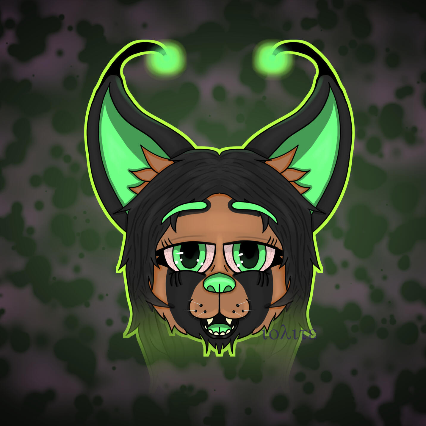 (VERY OLD) Flat-ish headshot of Xenia Geiga (iolite's)