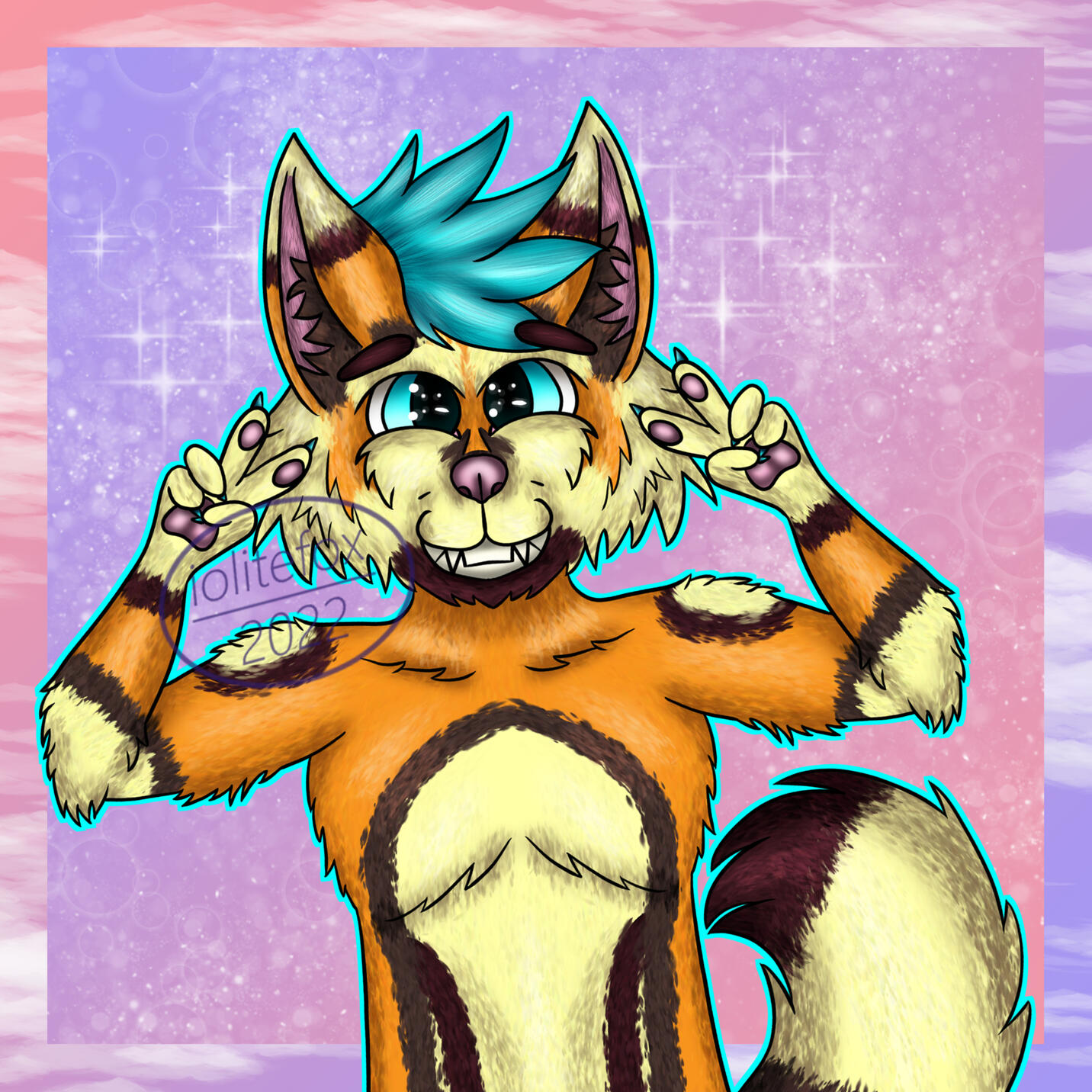 Detailed halfbody for Nightfall (commission)